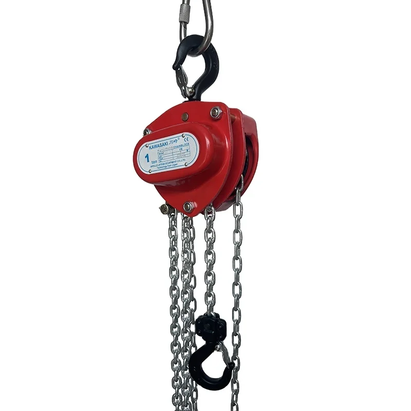 1ton 2ton 3ton 5ton 10ton 20ton chain pulley block 100kg chain hoist 200 kg chain block
