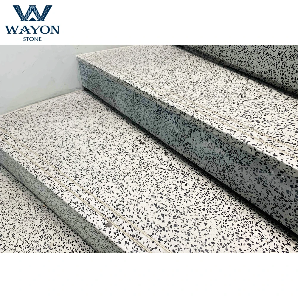 Artificial kitchen worktop/solid surface countertop/artificial quartz worktop stone stair
