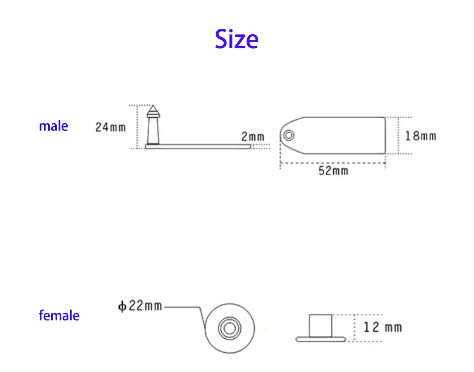 Farm Use Uhf Identification Ear Tag  Rfid Sheep Goat Animals Ear Tag