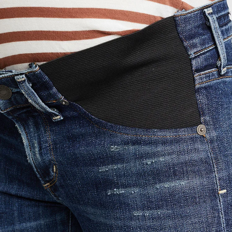 
Ladies Fashion Skinny Western Maternity Jeans Ripped 