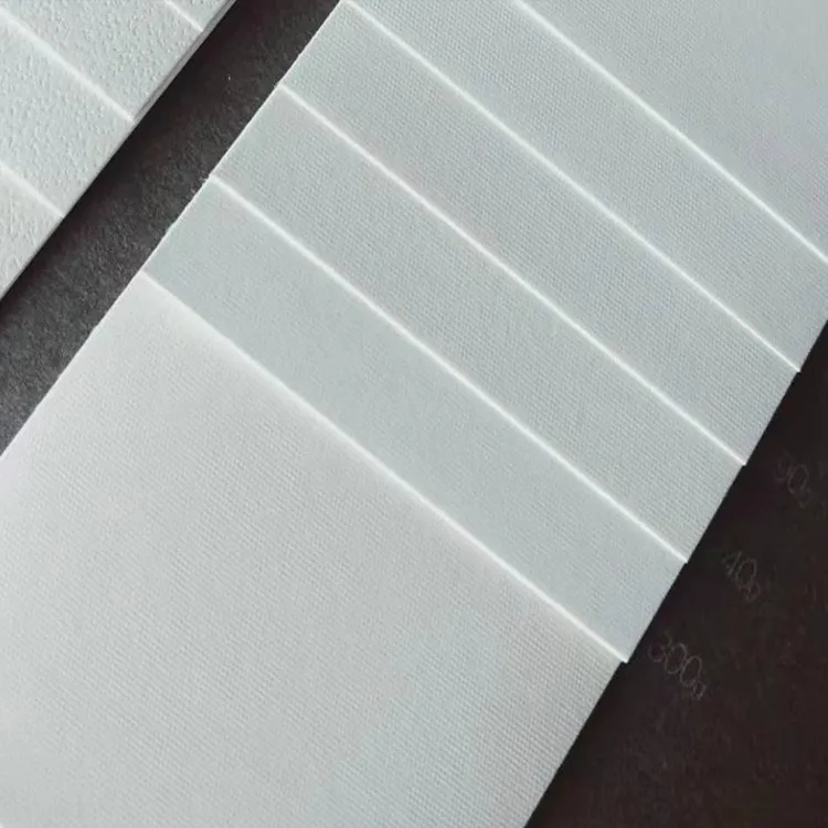 160GSM Skin White Ivory Cover Linen Embossed Card Paper for Greeting Card