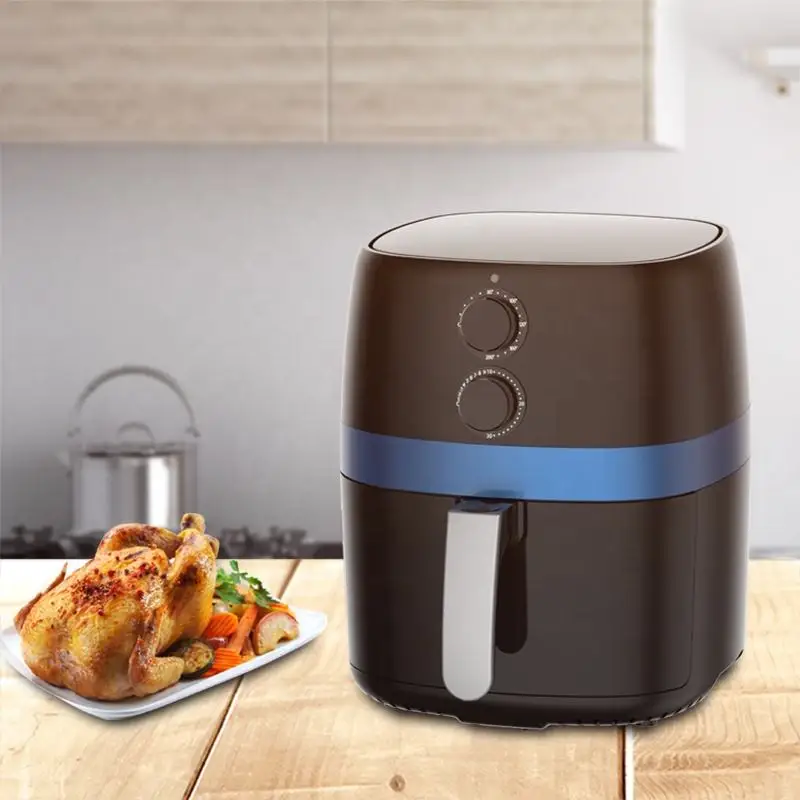 Современная кулинарная гладкая и стильная воздушная фритюрница многофункциональная электрическая без масла