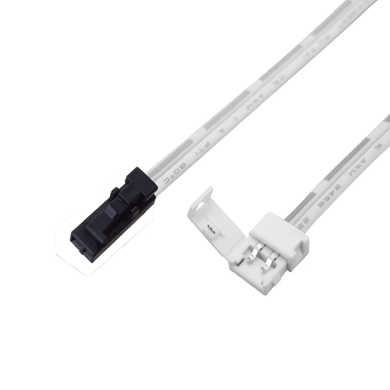 12V 3A micro molex 2pin wire connector L813 male plug lead for LED furniture kitchen cabinet light hardware accessories