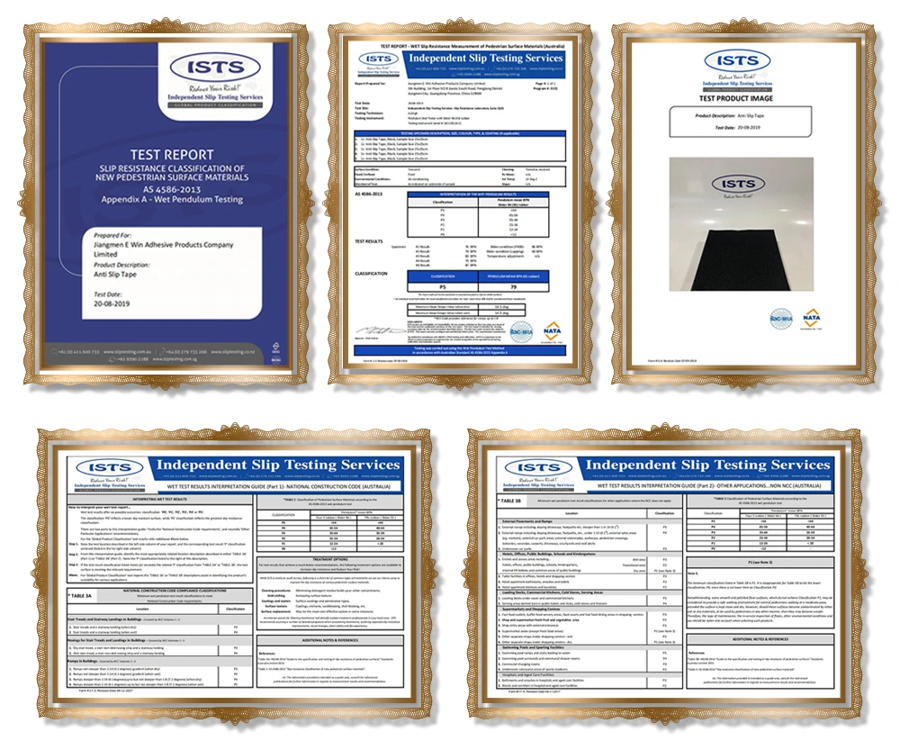 Factory wholesale  non slip tape anti slip grip tape  anti slip adhesive tape for humid environment