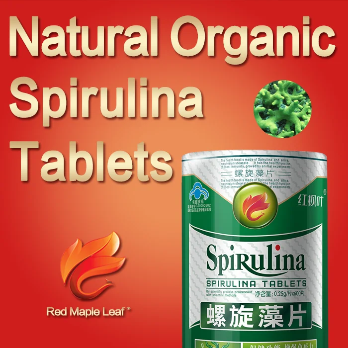  Imporove желудочно-кишечного тракта и здоровья Спирулина Spiruline капсулы