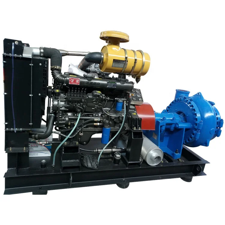 River Sand Suction Pump With Diesel Engine