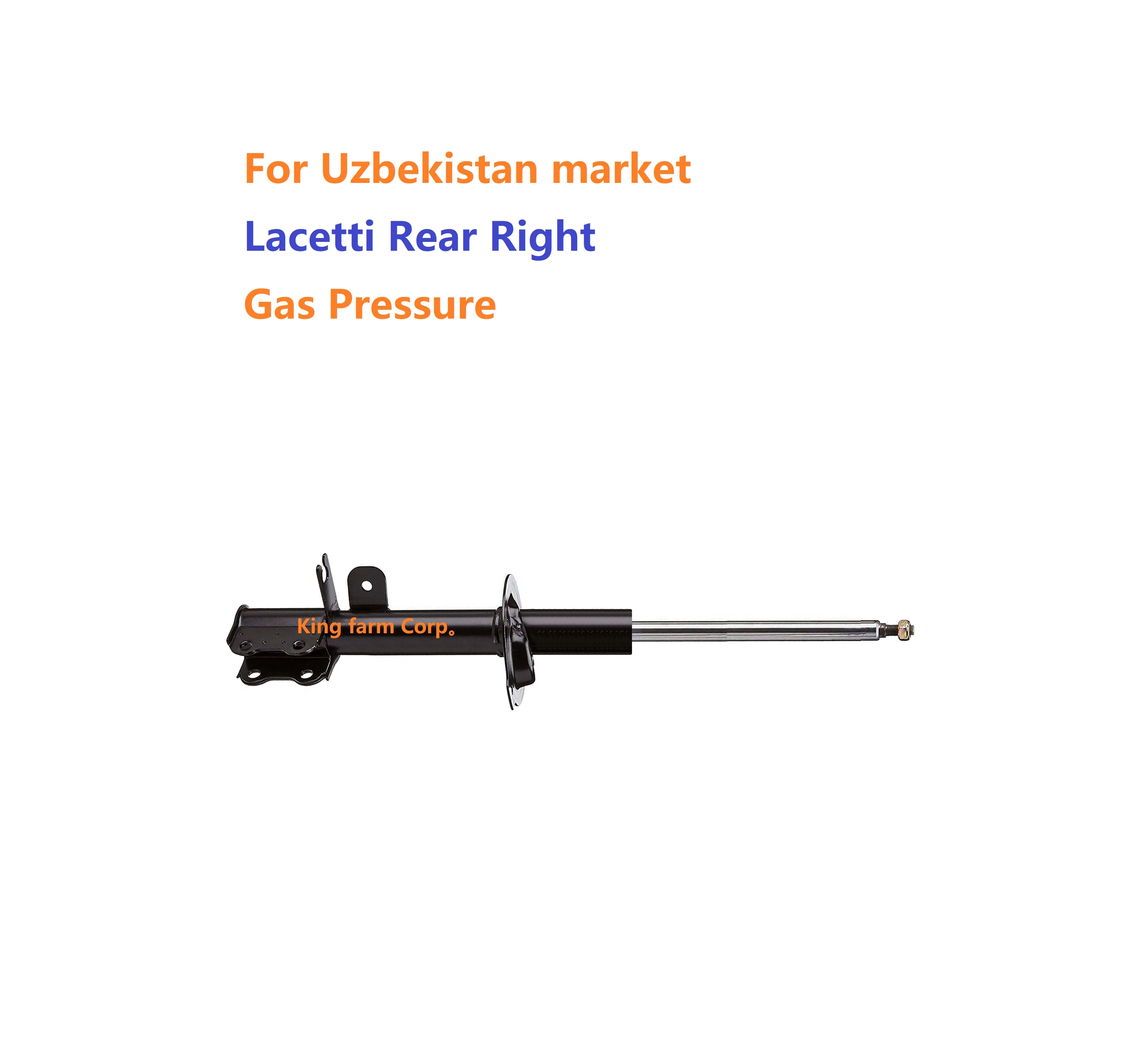 
New Gas Pressure Rear Right Shock Absorber for Lacetti for Uzbekistan market 96409544 