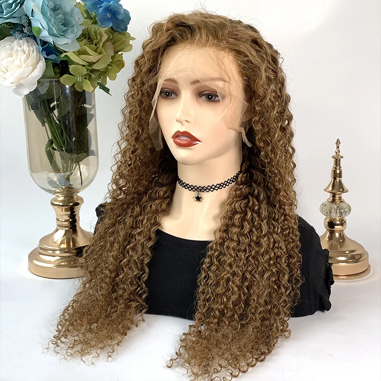 
Brown HD Lace Front Wig With Baby Hair Vendor Full Lace Human Hair Wigs for Black Women,Wholesale Brazilian Virgin Hair 