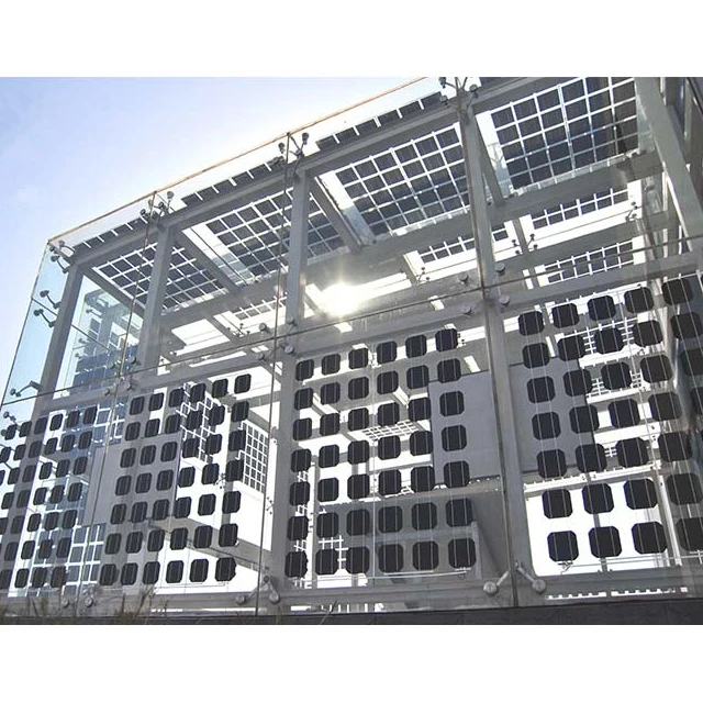 High Quality Semi Transparent Glass BIPV Sun Solar Panel