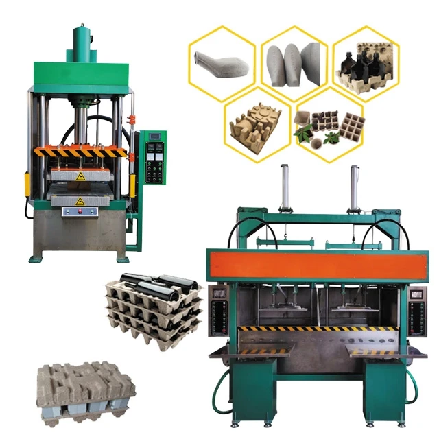 full automatic paper pulp molding machine for boutique packaging / mobile phone box /perfume box making machine