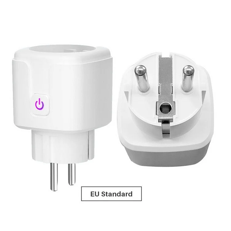 Tuya Wifi Smart Socket 16A mini outlet wifi smart plug Voice Control Time Contr support with Alexa,Google EU standard