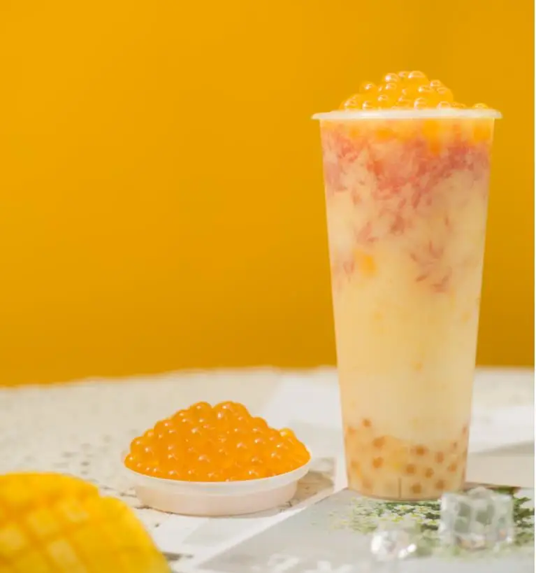 1.2L best selling pearl milk tea fruit puree concentrate fruit pulp shop Mango juice concentrate juice