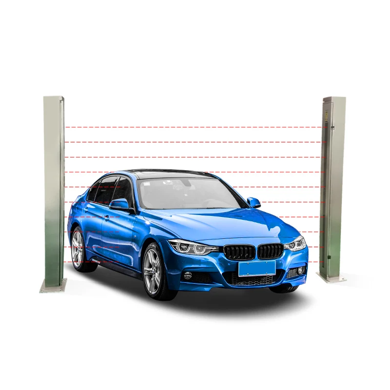 Custom Anti Sun Infrared Vehicle Separator Light Curtain For Vehicle Separation Car Detection Parking Light Curtain Sensor