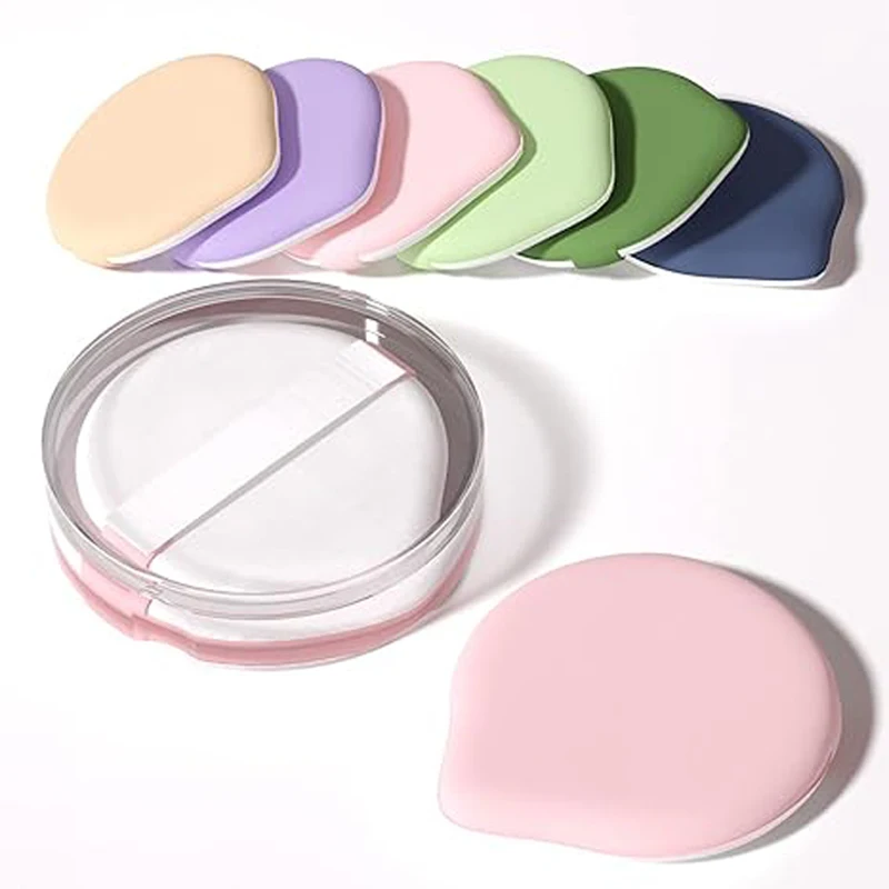 Air Cushion Makeup Puffs for Foundation|Latex-Free Blending Sponge for Liquid Foundation and Powder Round Powder Puff latex foam