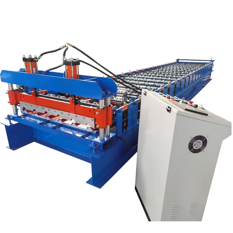 Trapezoidal Sheet Roll Forming Machine Steel Coil Forming Machine Roof Panel Forming Equipment