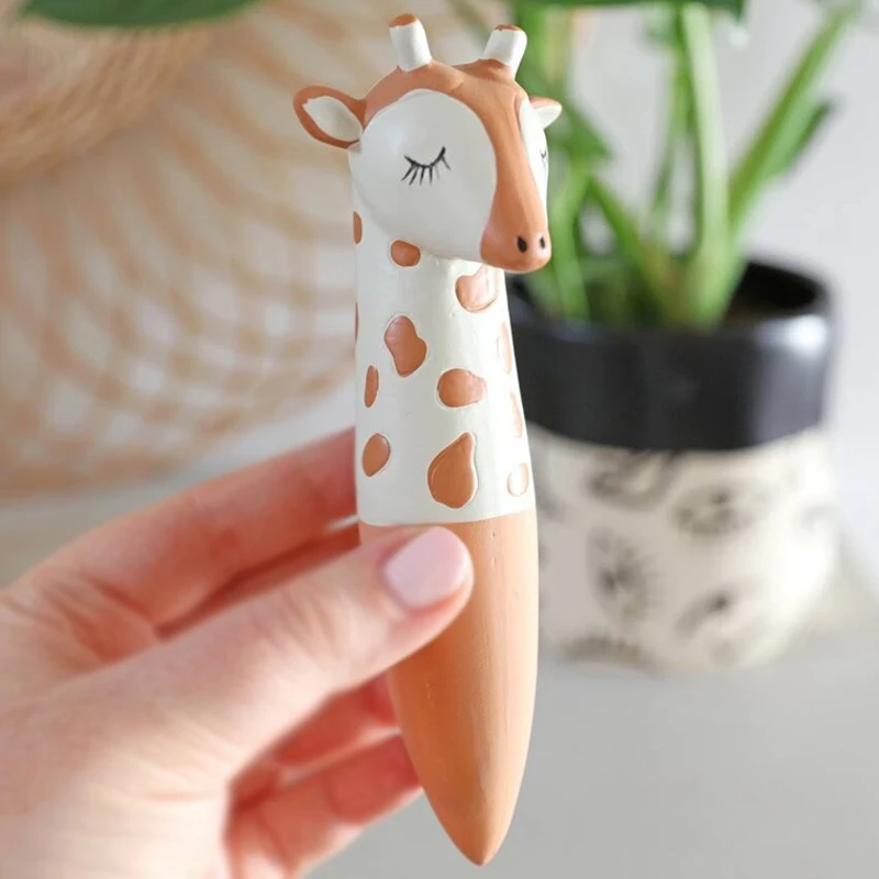 Drip irrigation watering system garden tools tender houseplant plant indoor giraffe shaped ceramic self watering spike