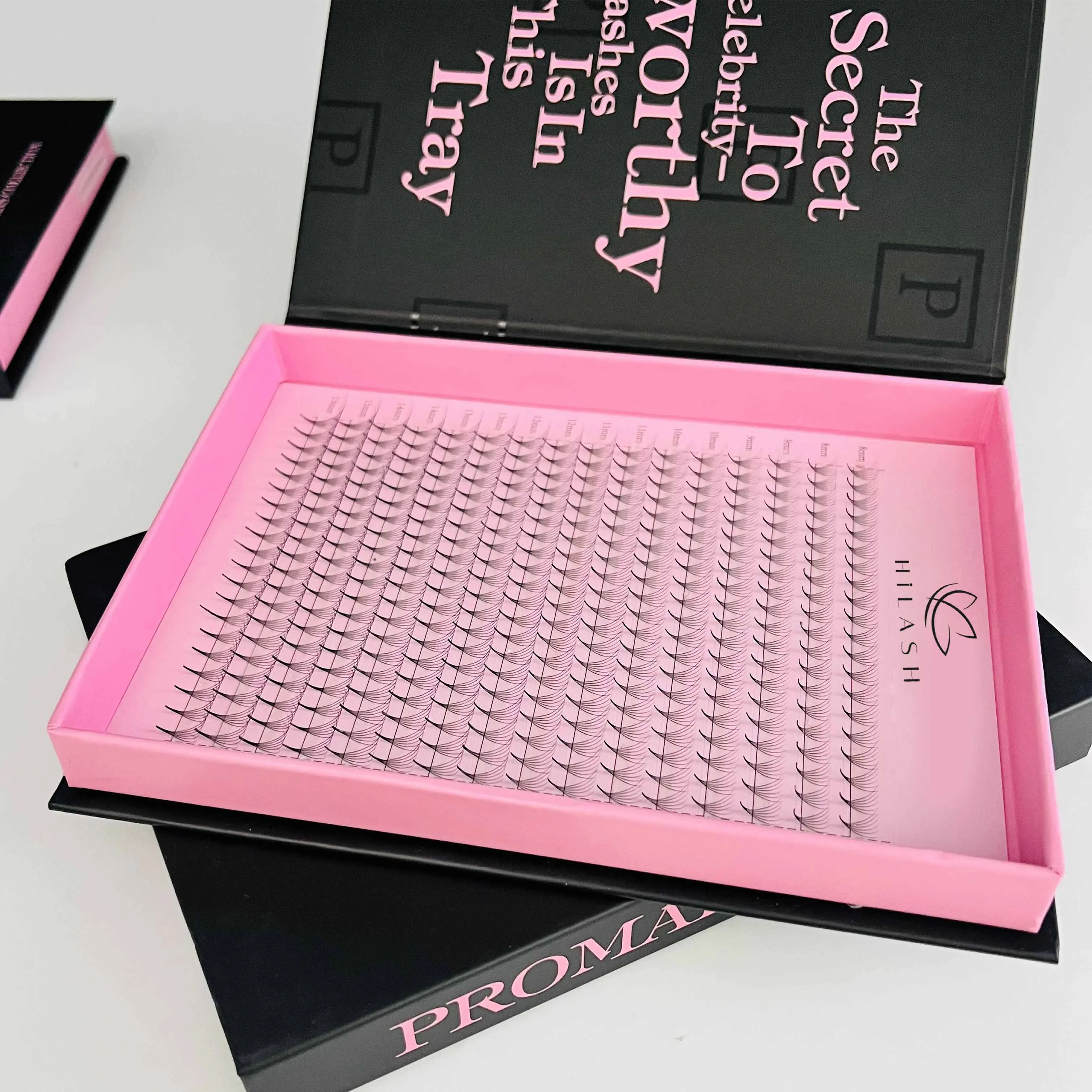 Thinner Stem 0.05 0.07.0.10 0.15 Premade Fan Lashes Factory Volume Premium Premade Fan Eyelashes Extension Tray