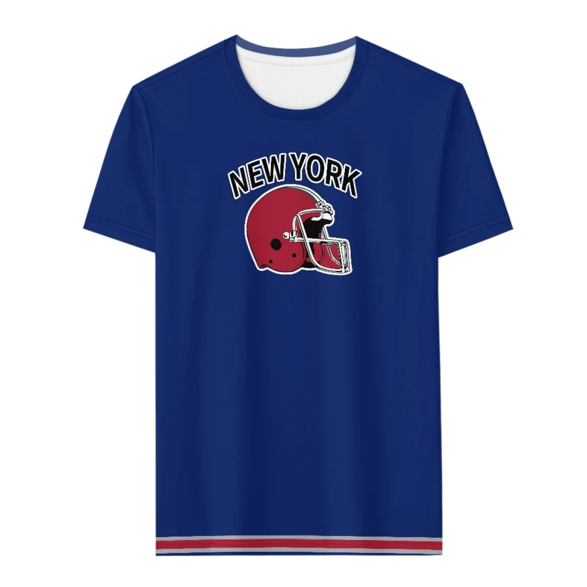 Most Popular New York Football Fans T-shirts Customized Print American Football Rugby Simple And Stylish Oversize Man T-shirts