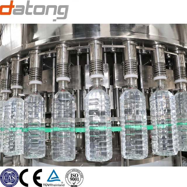 Fully Automatic Plastic Bottle Water Filling Machine Pure Water Filling  Processing Equipment Evian Water Filling Machine
