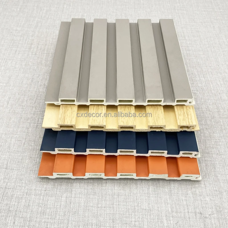Chengxiang Factory Factory High Quality Good Price Waterproof Interior Decorative Cladding Boards Pvc Plastic Wood Wpc Wall Pane