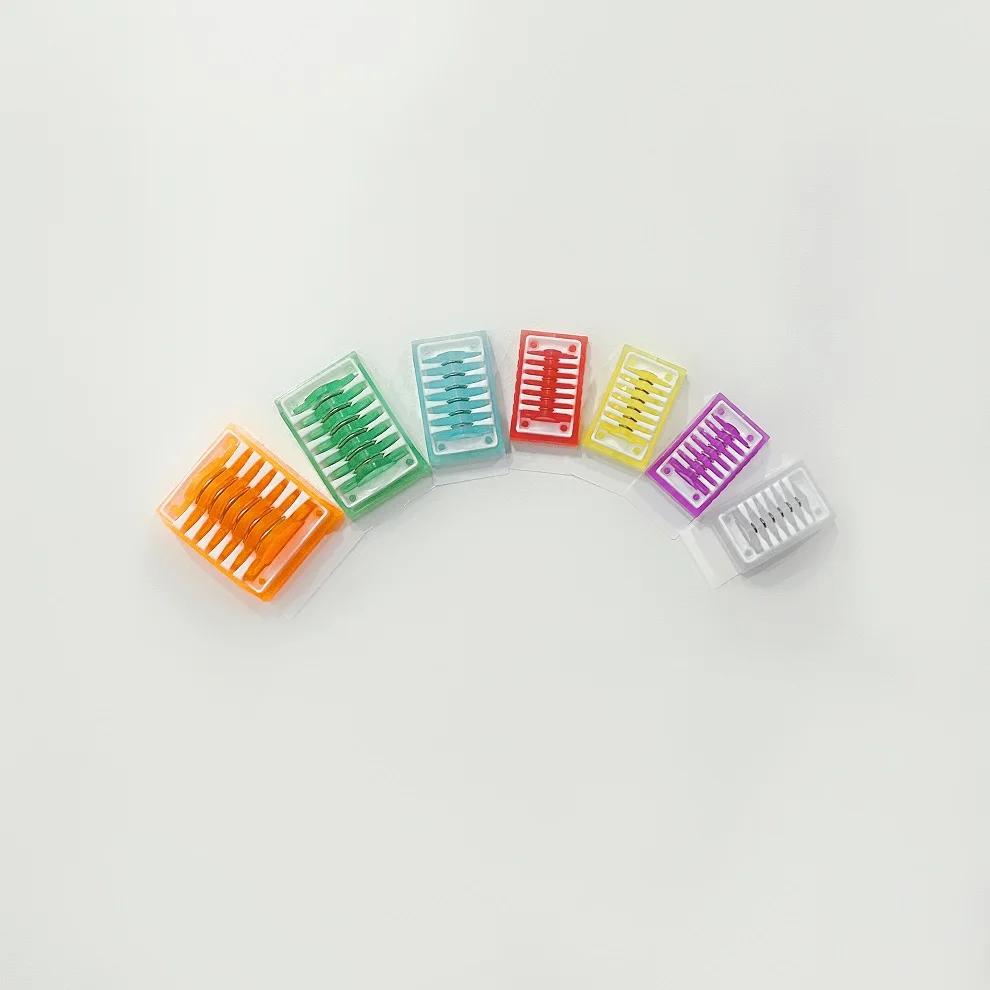 micro size medical basic instruments titanium clips ligation clips ligating clip transparent color