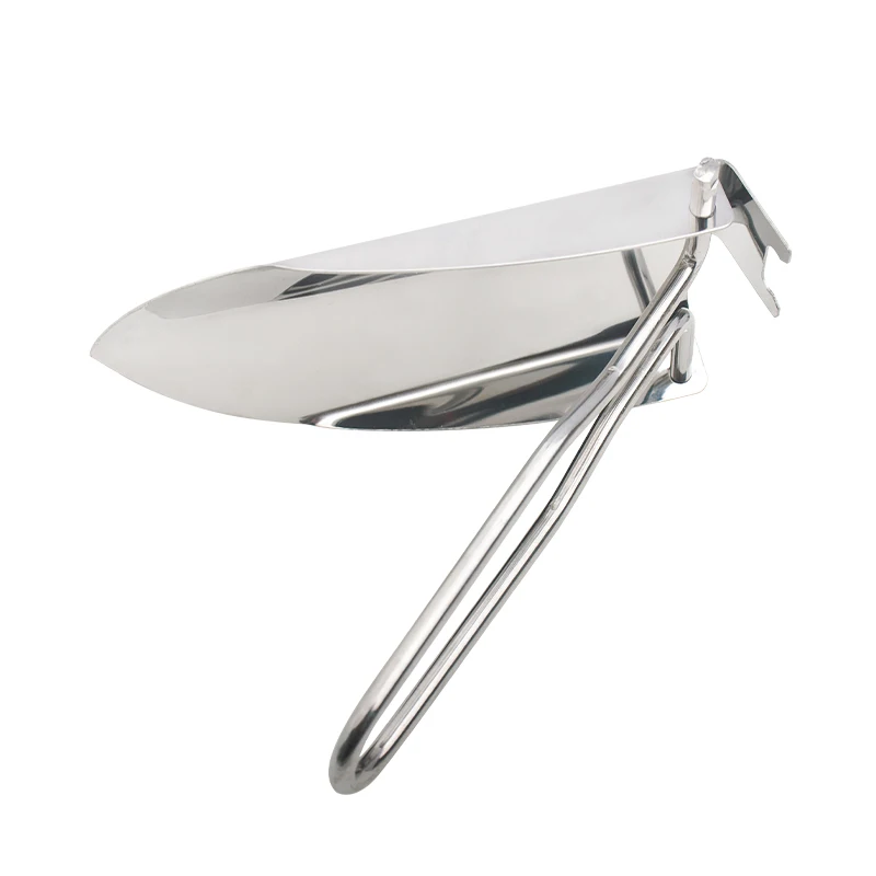 Foldable Stainless steel Ice Scoop Ice Shovel Stainless Steel Food Flour Candy Grain Bar Dry Ice Scoop Shovel