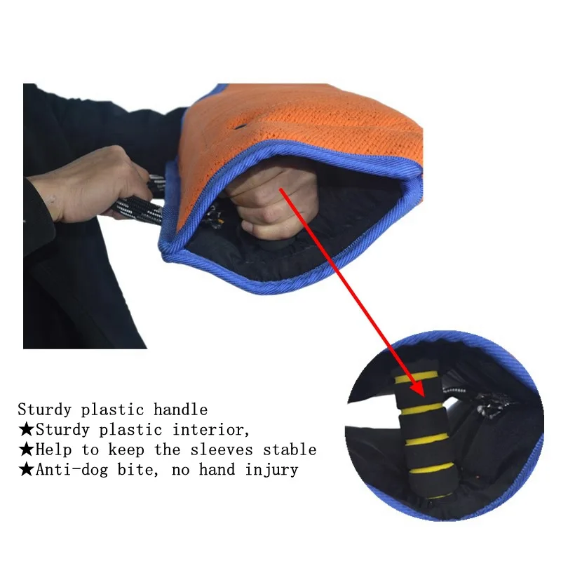 Thick Durable Dog Training Bite Sleeve Tear-Resistant Fabric for GSD Malinois Training