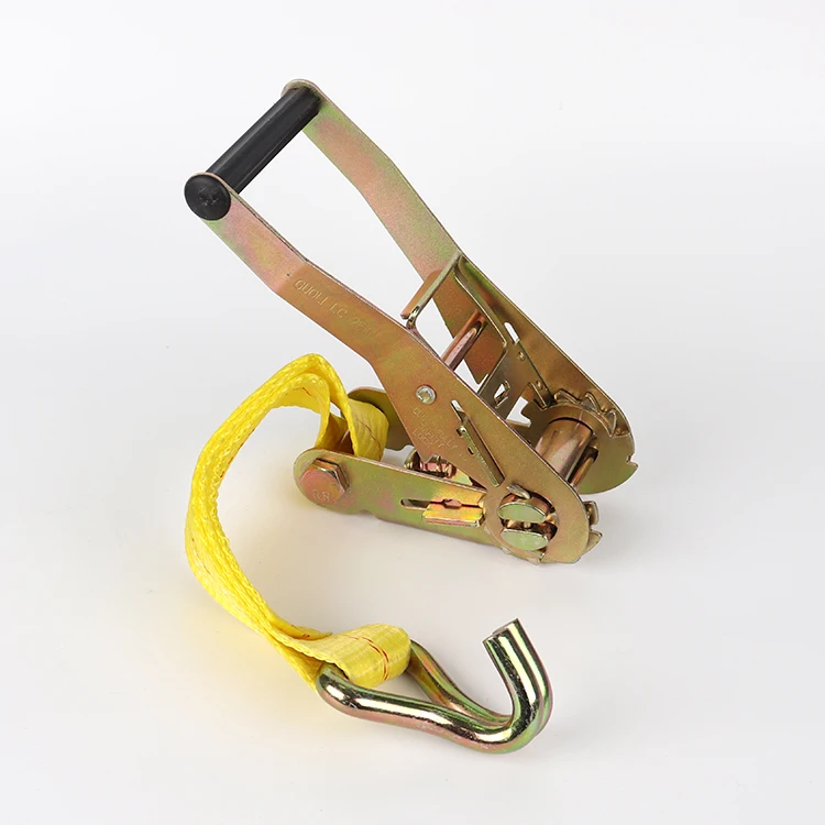 13 Ft Portable Heavy Duty Tie Down Cargo Strap Luggage Lashing Strong Ratchet Strap Belt With Metal Buckle