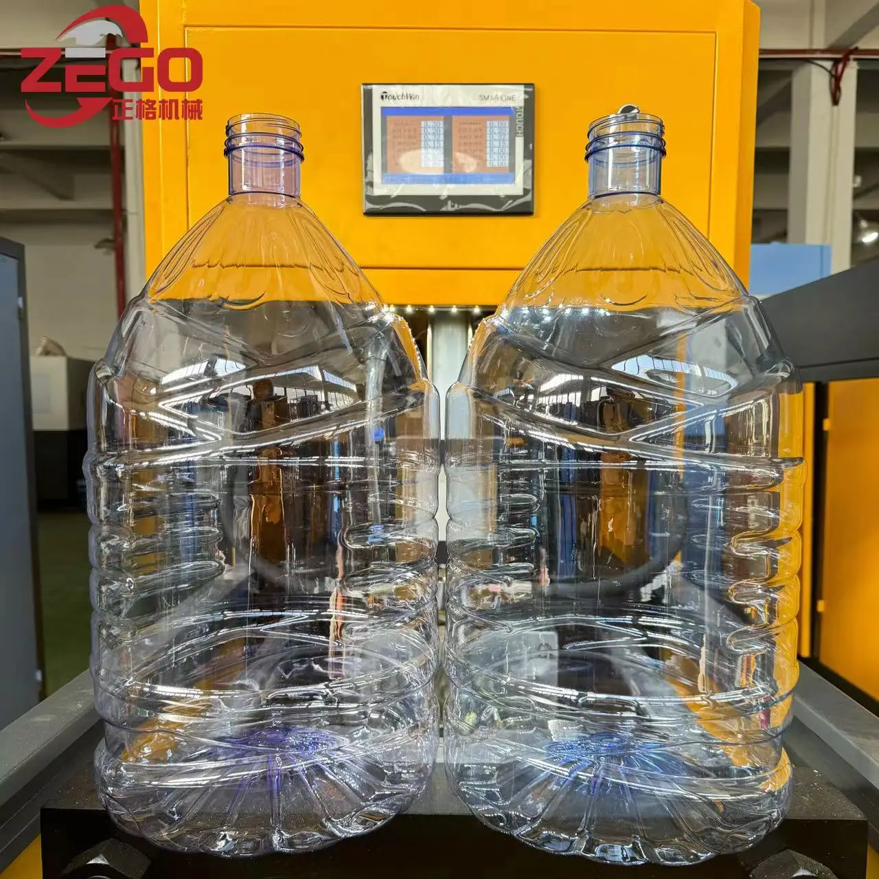 Полуавтоматическая машина для выдувного формования бутылок из ПЭТ-пластика 5 галлонов 20