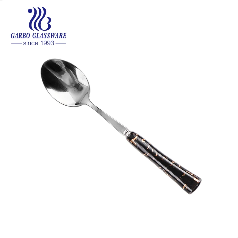 6 Inches Length Flatware   Stainless Steel  Tea Spoon  Durable   Tableware Cutlery Stainless Steel Dinner Knife Dessert Spoon