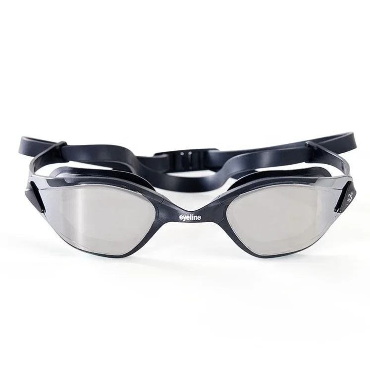 Factory Wholesale Mirrored Swimming Goggles With Easy Adjust Strap Anti Fog Uv Protection Goggles Swimming