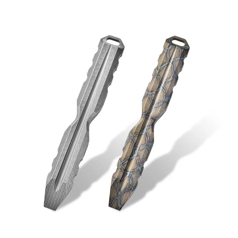 2024 Titanium alloy portable crowbar anti-waist hanging tools PioneerEDC multi-functional personalized design outdoor tools