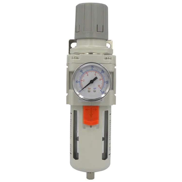 High Quality White SMC Type Air Filter Regulator AW4000-06 G/NPT3/4 With Cover Automatic Manual Drain Air Treatment