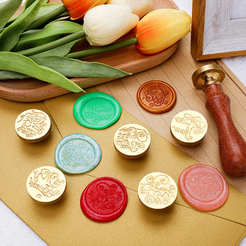 Hot selling Custom Embossing Wax Seal Stamps Seal Labels Sealing Wax Sticker with Your Design