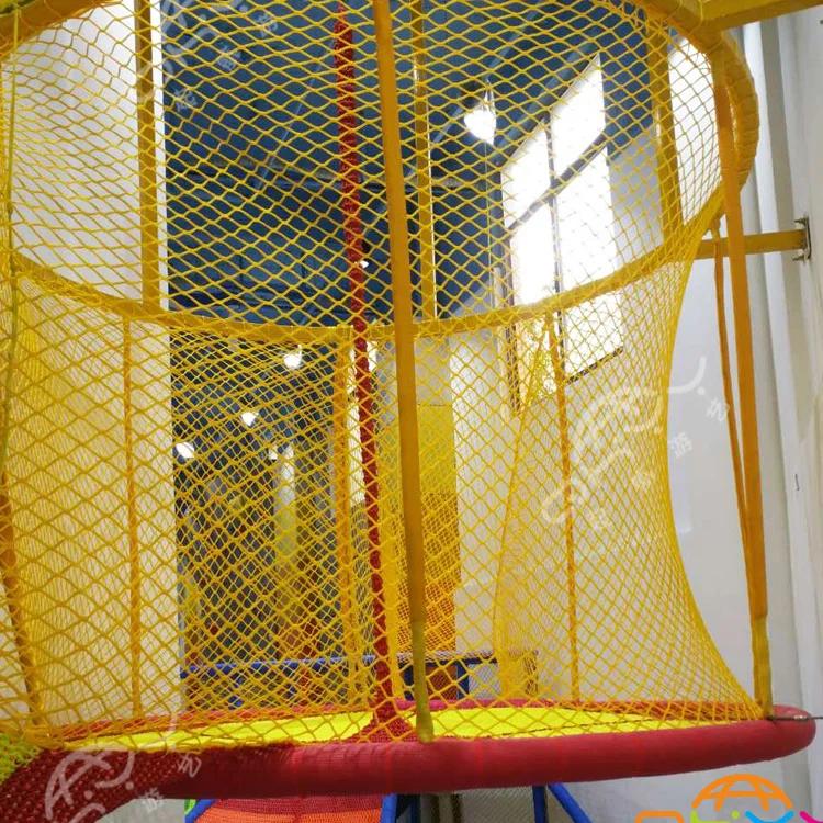 
kids Yoyo Island Swing Nets Tribe Colorful Climbing Rope Netting Cheerful Soft Play for baby swing 