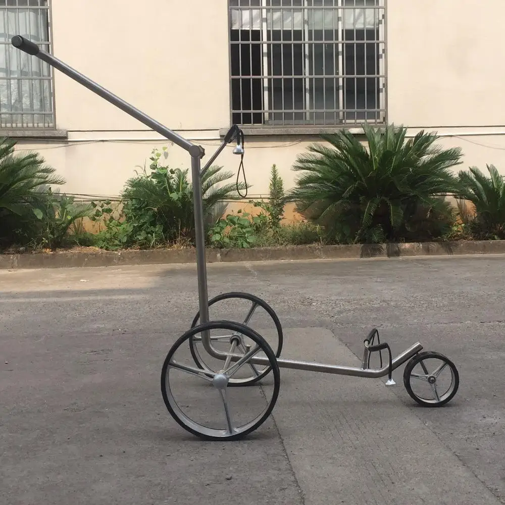 Germany Remote Control Golf Cart Prices Electric Titanium Alloy Trolley 3 Wheels