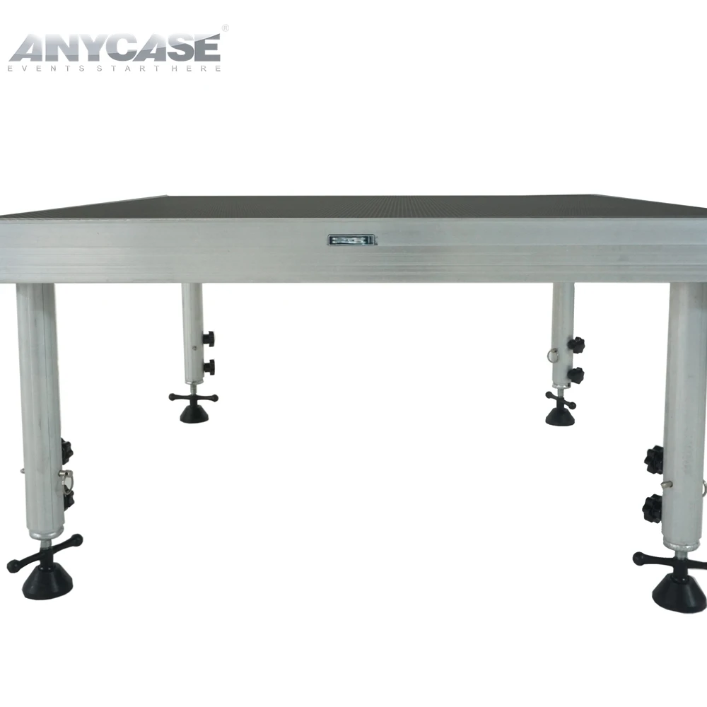 New Year TUV certificated 1.22x1.22m Easy Install CE certificate ANYCASE aluminum stage