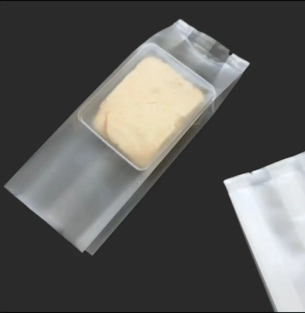 Custom Printed Own Logo Plastic Laminated PET PE Packaging Biscuit Sachet Heat Middle Seal Plastic Bag