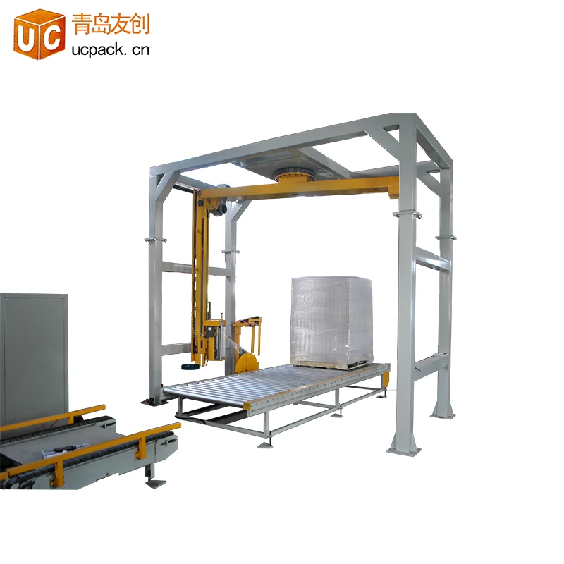 Fully Automatic Stretch Film Wrapping Rotary Arm Pallet Wrapping Machine
