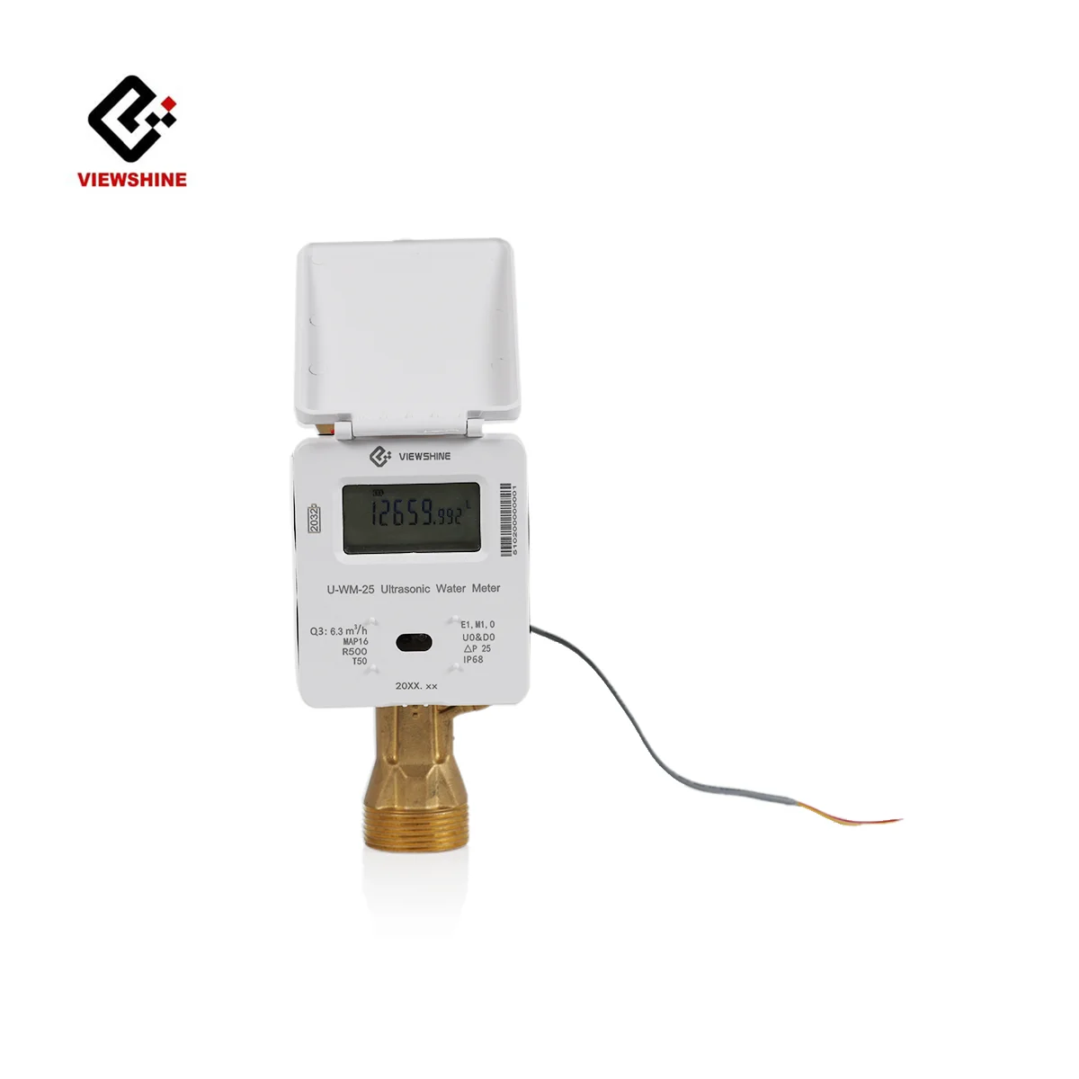 
DN25 pulse output ultrasonic smart water meter 