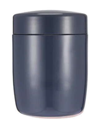 260ML Mini portable custom printing double walled vacuum stainless steel hot insulated food flask