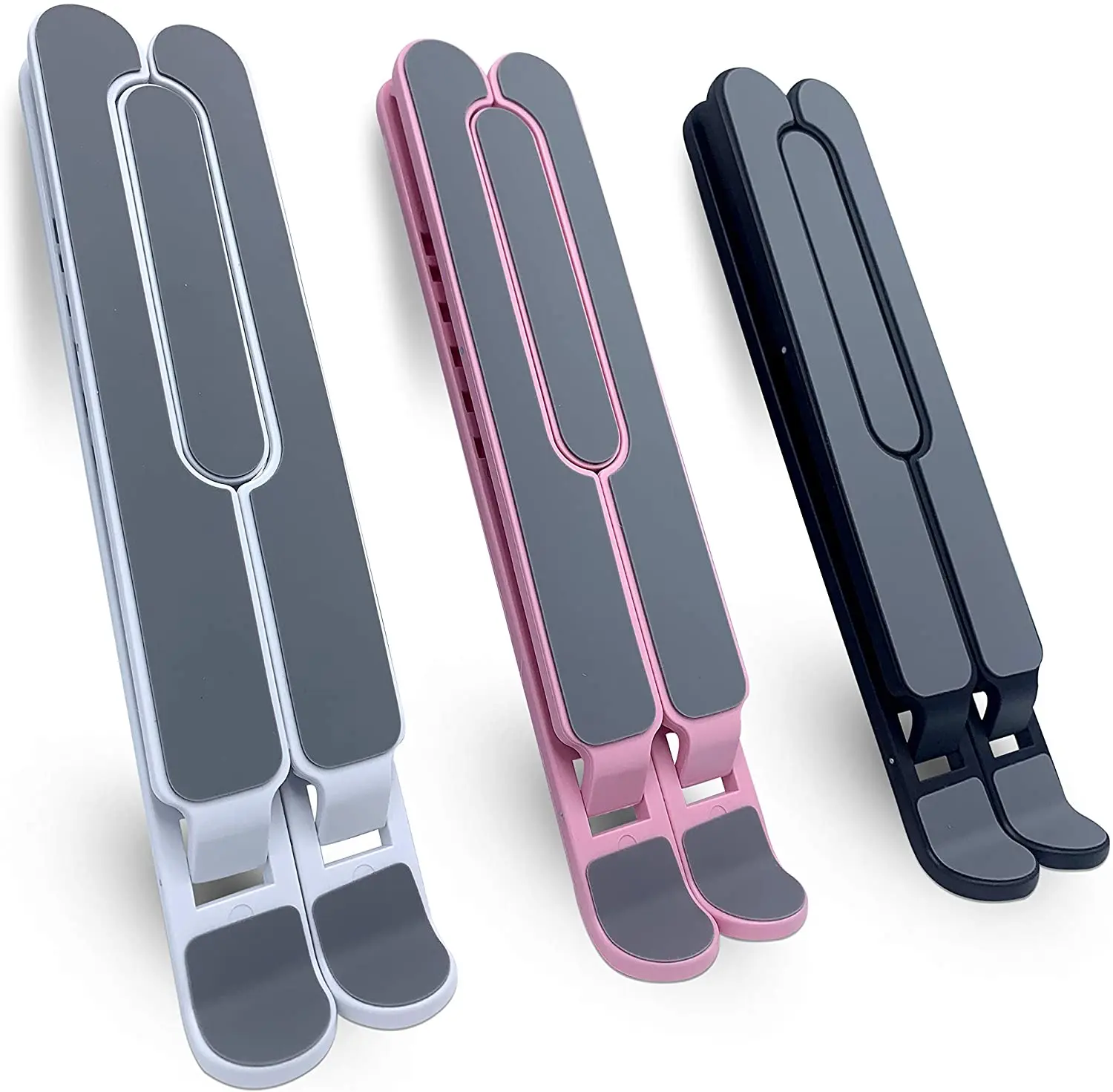 
Portable Plastic Foldable Laptop Stand Adjustable Height Folding Laptop Holder Stand 