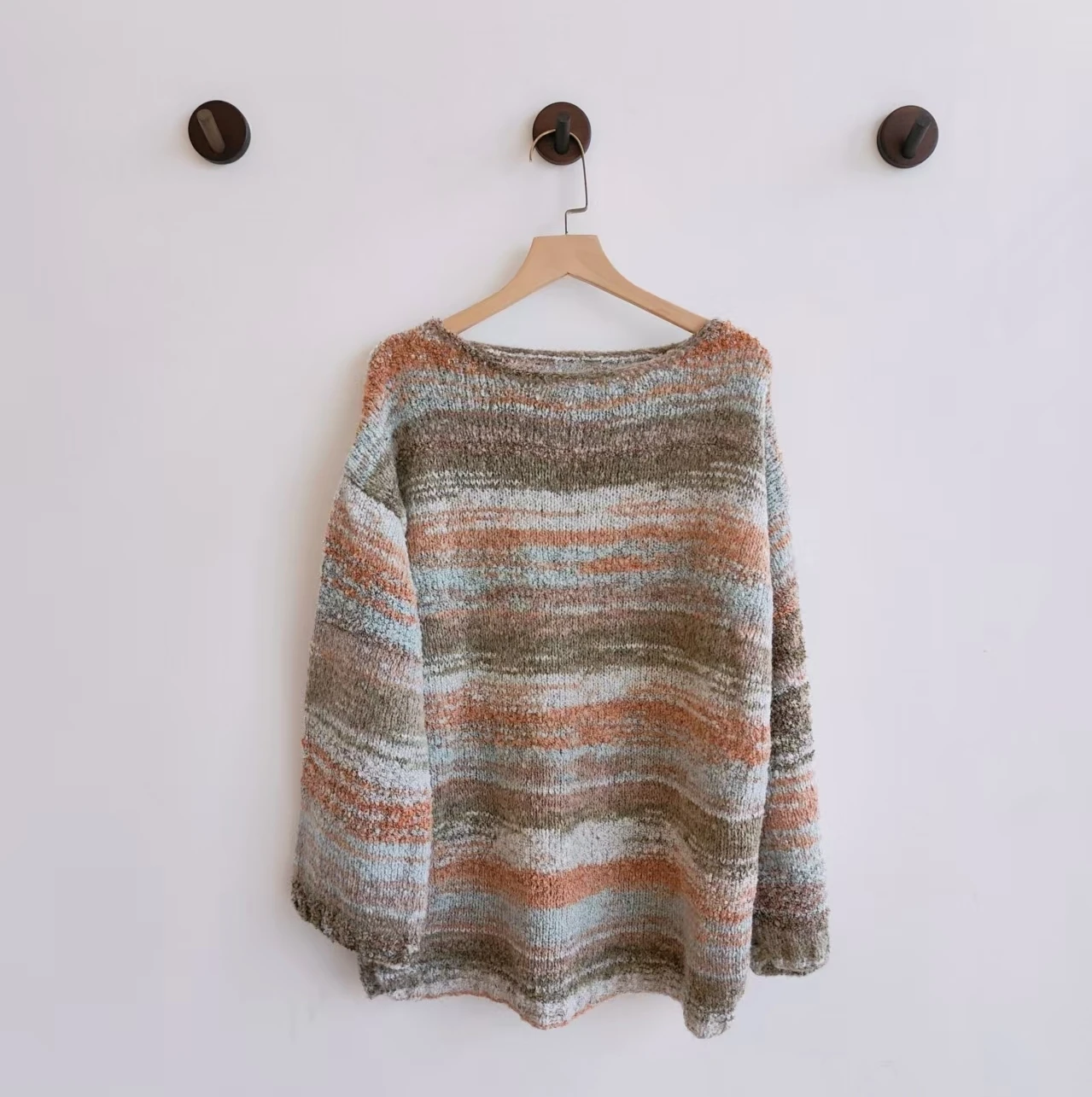 Lotus Yarns Cheap New Multi color Yak Wool  Blended Hand Knitting Loop Yarn 100g 300m/328yds  For Sweater