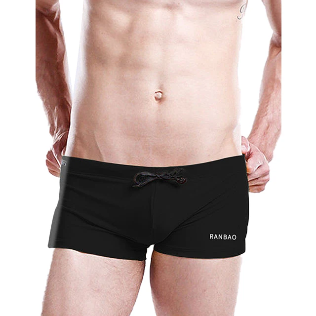 New Selling Swims Men Plus Size String Mens Swim Trunk Low-rise Nylon Cool Swim Trunks Wholesale