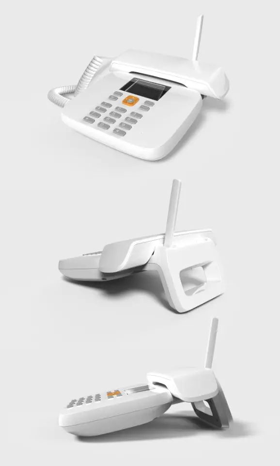 WiFi Hotspot/VoLTE lte 4g gsm desktop phone with RJ45 port