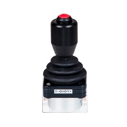 spring return hall effect C9  industrial joystick  for video surveillance control
