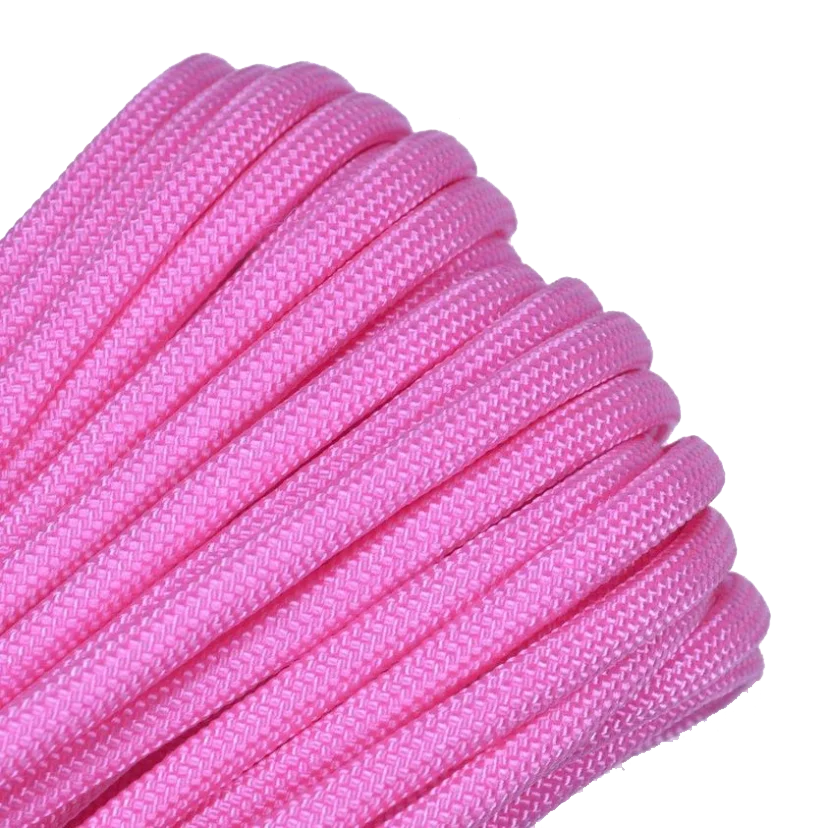 Wholesales braided 3 strands 7 strand survival Paracord 550 4mm 2mm 3mm 5mm polyester Parachute Cord 750 Lbs nylon rope