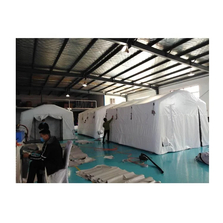 OEM Водонепроницаемый Профессиональный надувной военный медицинский тент размер под