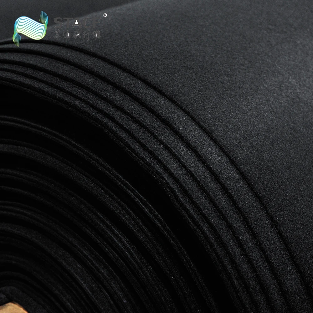 carbonized air filter roll activated carbon felt carbon filter mat