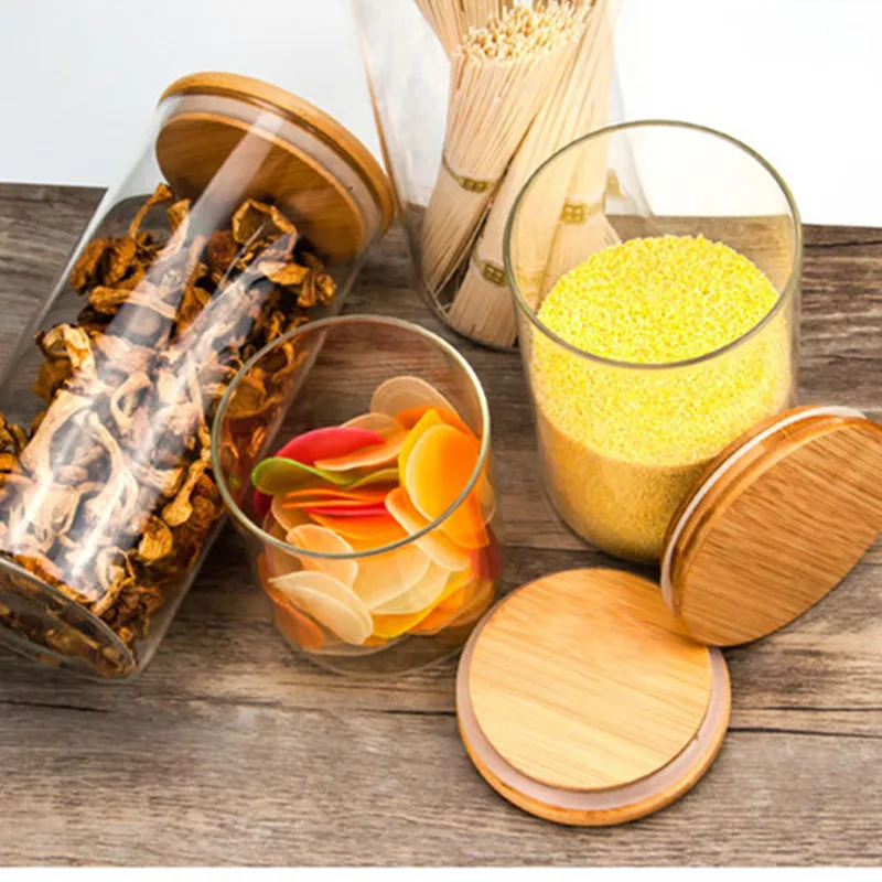 High borosilicate glass snap joint storage jar  sealed tank seal pot